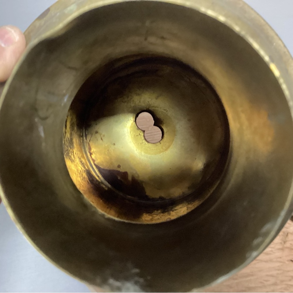 🟡 Vintage & Unique - Brass Decor Piece - Made In Hong Kong - Collectible - Picture 8 of 16
